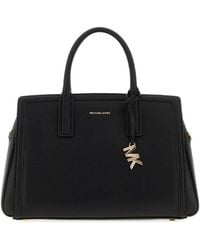 MICHAEL Michael Kors - Black Leather Laila Handbag - Lyst
