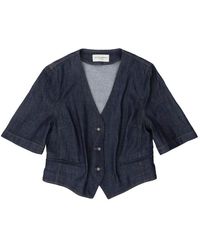 Officine Generale - Jackets Blue - Lyst