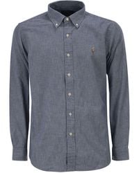 Polo Ralph Lauren - Cotton Chambray Button Down Shirt - Lyst