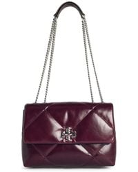 Tory Burch - 'Kira' Burgunder Lear Crossbody Tasche - Lyst