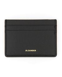 Jil Sander - Leather Cardholder Wallets & Purses - Lyst