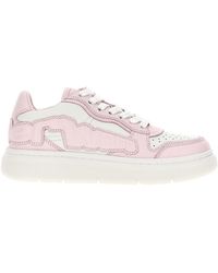 Alexander Wang - Sneakers Puff in pelle bicolor - Lyst