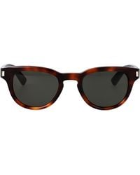 Saint Laurent - Round Sunglasses Sl 876 003 - Lyst