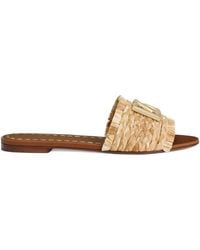 Dolce & Gabbana - Braided Sandals - Lyst
