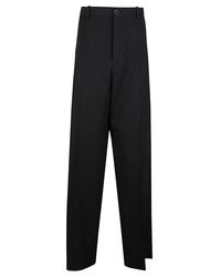 Balenciaga - Wool Trousers - Lyst