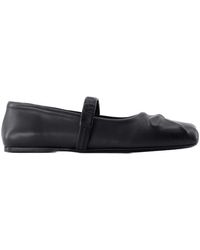 Marni - Mary Jane Sneakers Leather Black - Lyst