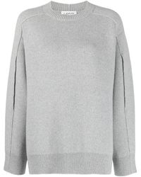 Lanvin - Rd Nk Cape Back Pullover - Lyst