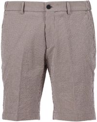 Berwich - Ber_Muda Elax Pants Cotton Lyocell Bermuda Short - Lyst
