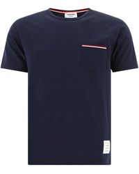 Thom Browne - "rwb Pocket" T -shirt - Lyst