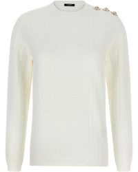 Balmain - Maxi Shoulder Top - Lyst