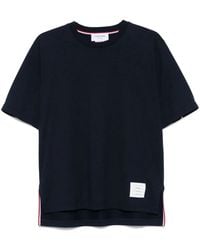 Thom Browne - Rwb Knit Trim' T-Shirt - Lyst