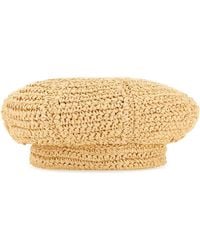 Prada - Rafia Baker Boy Hat - Lyst