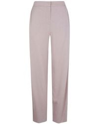 Emporio Armani - Straight-Leg Trousers - Lyst