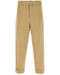 Jil Sander - Cotton Blend Pant - Lyst