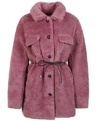 Molliolli - Faux Fur Coat - Lyst