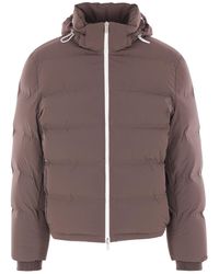 Brunello Cucinelli - Daunenmantel mit Kapuze - Lyst