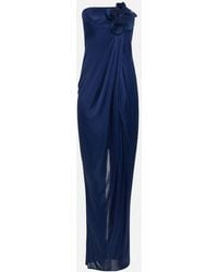 Elisabetta Franchi - Long Evening Dress - Lyst