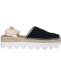 Marni - Espadrillas Mujer tela azul - Lyst