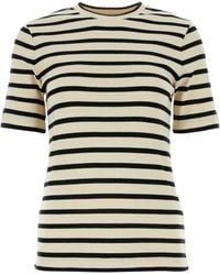 Jil Sander - Embroidered Cotton T-Shirt - Lyst