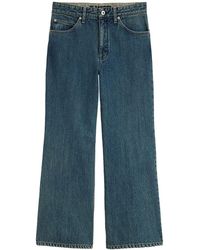 Jil Sander - Vaqueros Acampanados - Lyst
