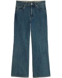 Jil Sander - Denim Wide-Leg Jeans - Lyst