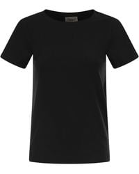 Weekend by Maxmara - Wkdmultib Basic Cotton Jersey T Shirt - Lyst