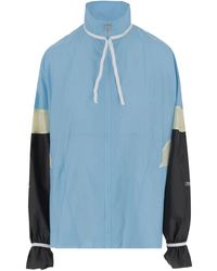 Autry - Hellblaue Jacke Mit Frontreißverschluss - Lyst