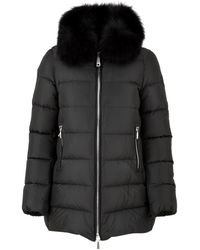 Moorer - Coats Negro - Lyst