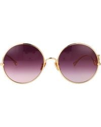 Chloé - Metal Sunglasses - Lyst
