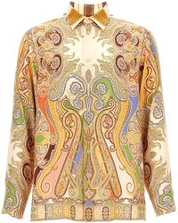 Etro - Paisley Print Shirt - Lyst