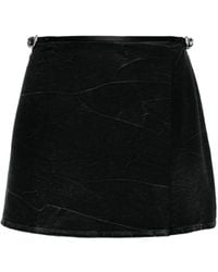 Givenchy - Denim Mini Skirt - Lyst