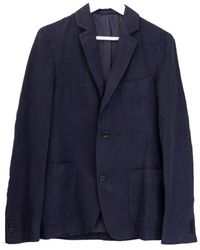 Officine Generale - Jackets Blau - Lyst