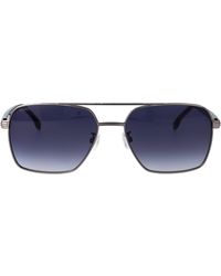 BOSS - Ruthenium Steel Sunglasses - Lyst