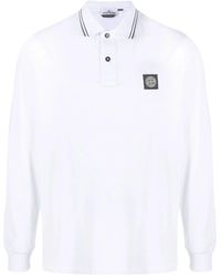 Stone Island - Polo Shirt M/Lunga Slim Fit - Lyst