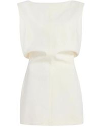 KHAITE - Abito Corto Toma-Donna - Lyst