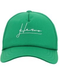 Herno - Cotton Logo Cap - Lyst