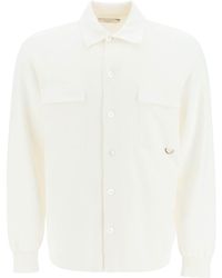 Agnona - Soft Silk Blend Shirt - Lyst