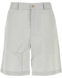 GIMAGUAS - Embroidered Modal Blend Nicolas Bermuda Shorts - Lyst