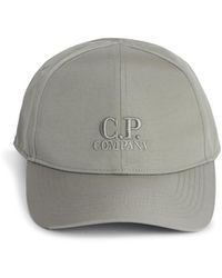C.P. Company - C.P. Firma Green Baumwollkappe - Lyst