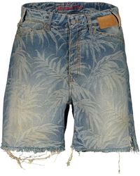 Palm Angels - Pantalones cortos de mezclilla de la jungla de - Lyst