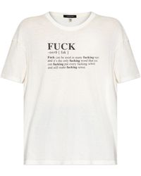 【関税込み】R13 ブラック 'C'est La Fucking Vie' Boy Tシャツ R13 アールサーティーン SS25 C'EST LA FUCKING VIE BOY T / BLK