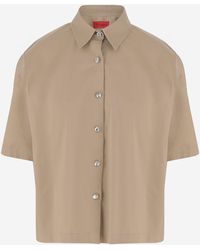 THE LATEST - Cotton Shirt - Lyst