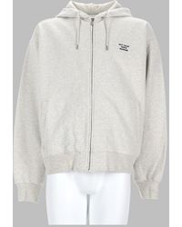 Drole de Monsieur - Felpa Con Zip E Cappuccio - Lyst