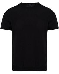 Drumohr - Pullover schwarz - Lyst