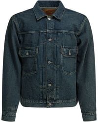 Levi's - 1953 Type Ii Jackets And Coats Blue - Lyst