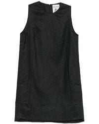 Semicouture - Sheena Linen Mini Dress - Lyst