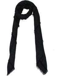 Balmain - Foulard Uomo Viscosa Nero - Lyst