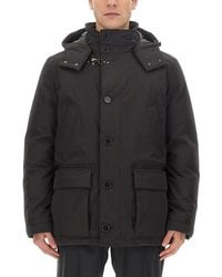 Fay - Technical Fabric Caban - Lyst
