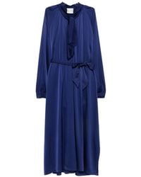 forte_forte - Silk Long Dress - Lyst