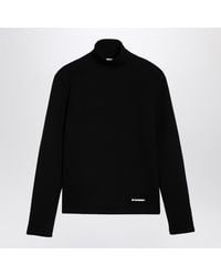 Jil Sander - Wool-Blend Turtleneck Sweater - Lyst
